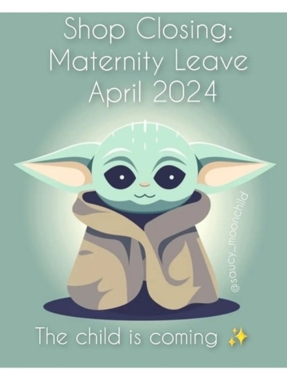 Shop Is CLOSING: JULY 28TH 2026 (Maternity Leave)
